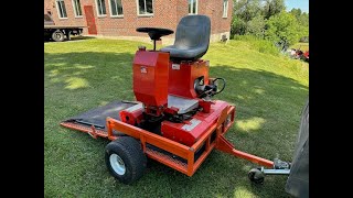 Salsco Greens Roller with Trailer