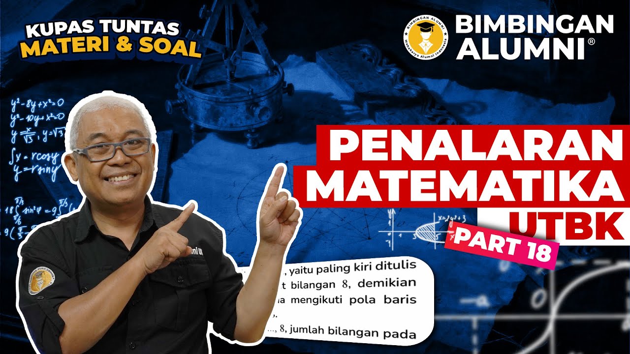 latihan menjawab soal matematika menggunakan python -... LATIHAN SOAL PENALARAN MATEMATIKA UTBK SNBT | PART 18 - YouTube