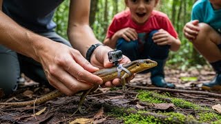 Real Lizard POV in The Jungle 🦎 || Tiny Camera Experiment || screenshot 4
