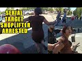 Police Tackle Habitual Shoplifter Who Doesn't Want to Go to Jail