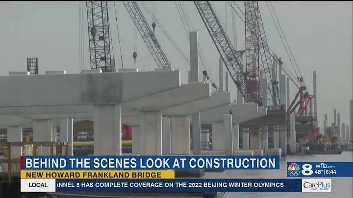 Behind the scenes: Close-up look at construction of the new Howard Frankland Bridge