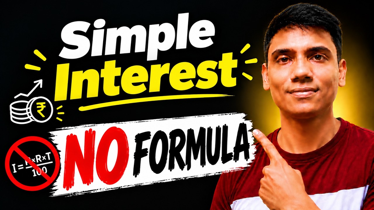 Simple Interest SSC CGL 2025 PYQs Solved Without Formula🔥| A Unique ...