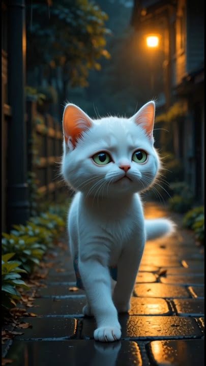 Unique friendship between alien and cat #ai #cat #funnycats #story #shortfeed