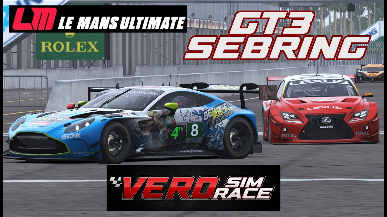 GT3 - Sebring - Lemans Ultimate
