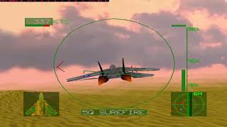 [PS1]Top Gun: Fire at Will COMPLETE screenshot 4