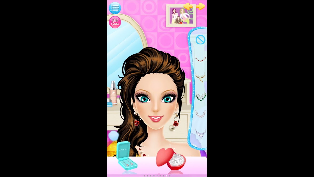 Prom salon - girls makeup dressup and makeover games