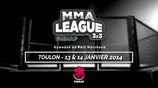 MMA League TOULON FMMAF - Cage 1 / Jour 2 (Dimanche 14 janvier 2024)