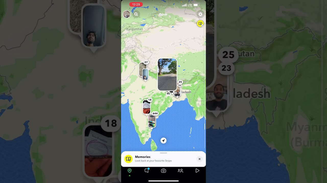 SnapChat has New location based feature - Memories gets better