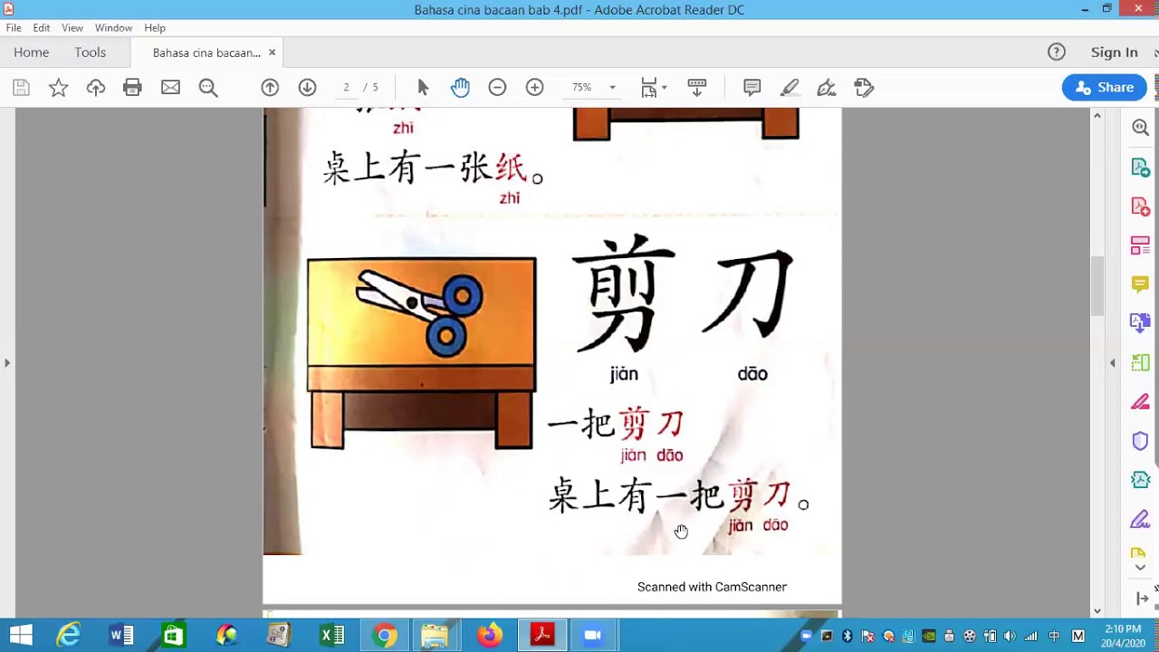 Bahasa Cina Bacaan Prasekolah Youtube