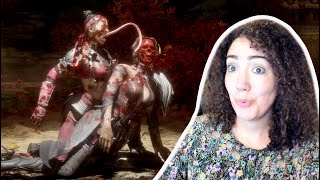 Using Mileena's Kahnum Dash! - Mortal Kombat 11 Mileena Online Matches