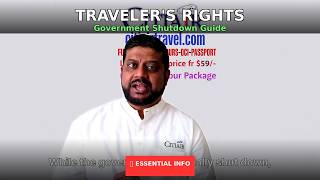 🛡️ Government Shutdown Travel Guide | Your Rights & Essential Checklist | Citiair Travel