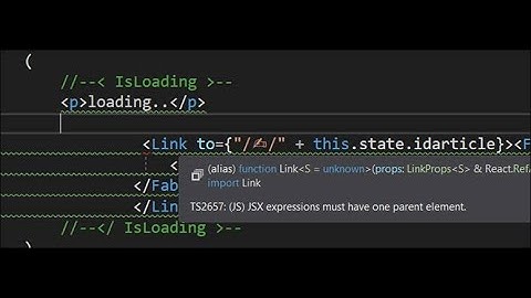 ✅ Solved TS3657: (JS) JSX expressions must have one parent element.ts (2657)