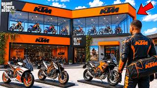 Franklin Open a New KTM Super Bike Showroom in GTA 5!