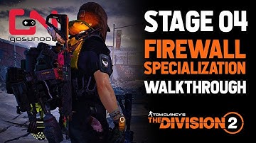 Division 2 Firewall Specialization Stage 4 - How to Unlock DARPA Research Lab & Get Savage Wolverine