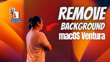 How to Remove Background from a Photo in macOS Ventura