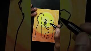 Soft Pastels Easy Drawing For Beginners  #Art #Draw #Softpastelart #Shorts #Youtubeshorts #Drawing