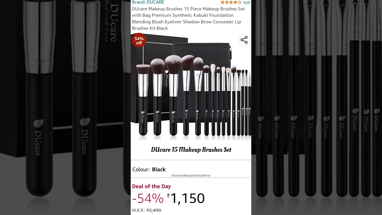 Best 5 Budget Friendly Makeup Brushes Set Makeupartist Explore Trending Important