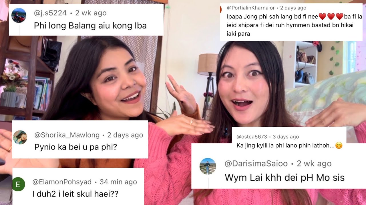 My First Q & A video || Nga lah Iathuh lut shaphang jong Nga?