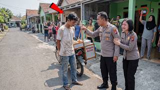 ANGGOTA KOPASSUS NYAMAR JADI TUKANG BAKSO !! AYAH GADIS POLWAN CANTIK INI KAGET SAAT TAU TERNYATA ..