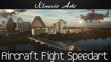 Speed Art #3 - Aircraft Fight / Adobe Photoshop CS6