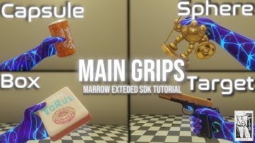 Everything You Need to Know About the 4 Main Grips | Bonelab Marrow Extended SDK Tutorial