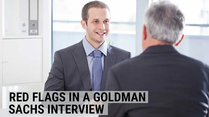 This behavior could kill your chances in a Goldman...