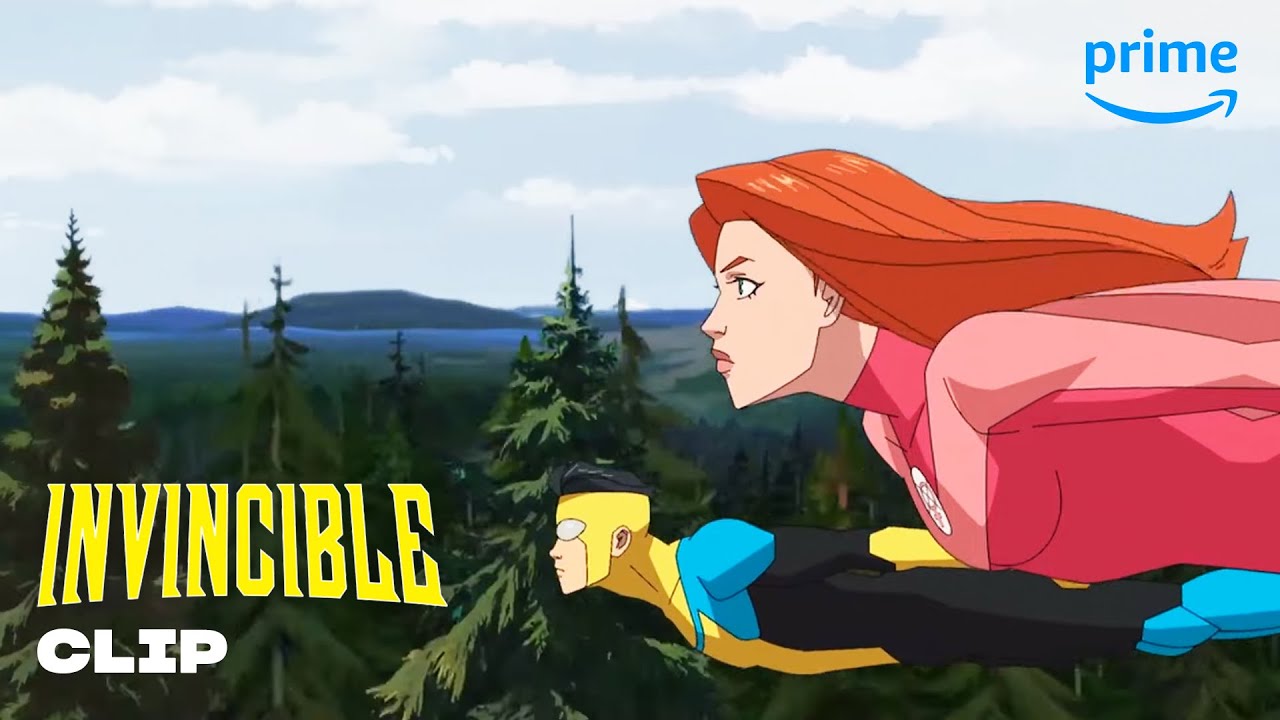 Invincible and Atom Eve | Invincible | Prime Video - YouTube