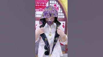 headscarf combined with dust mask, harmonious colors #shortvideo #viralvideo