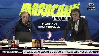 TMWRadio - F.Galli:" Il Milan deve comandare il gioco" Orlando :" Senza Champions via Allegri"