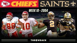 High-Powered Offenses Collide in SuperDome! (Chiefs vs. Saints 2004, Week 10)