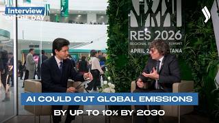 AI could cut global emissions by up to 10% by 2030 | Interview of the Day