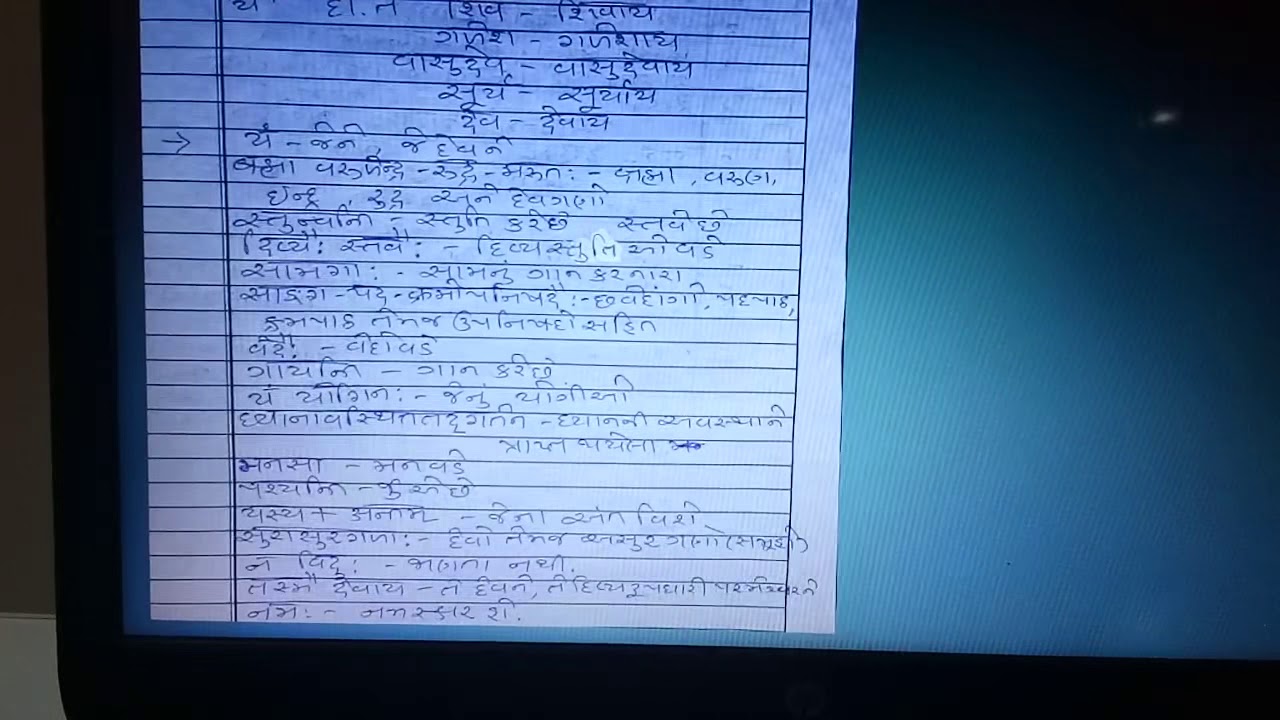 Navneet Sanskrit Digest Std 9th Pdf Sanskrit STD 9 Ch 1 - YouTube