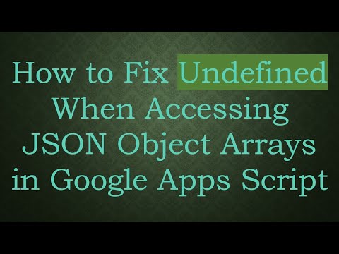 How to Fix
