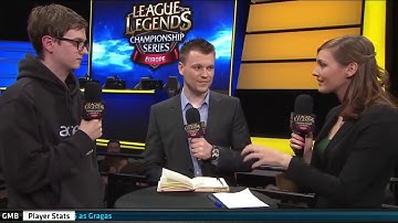 Interview with Winner of Gambit Gaming vs SUPA HOT CREW   W2D2 S4 EU LCS Summer split 2014 MUST SEE