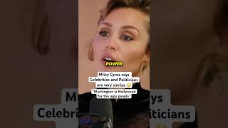Miley Cyrus On Celebrity Endorsements Of Politicians  mileycyrus
