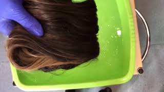 Как ухаживать за  синтетическими  накладными волосами