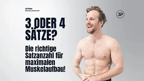 Sind 3 oder 4 Sätze Muskelaufbau?