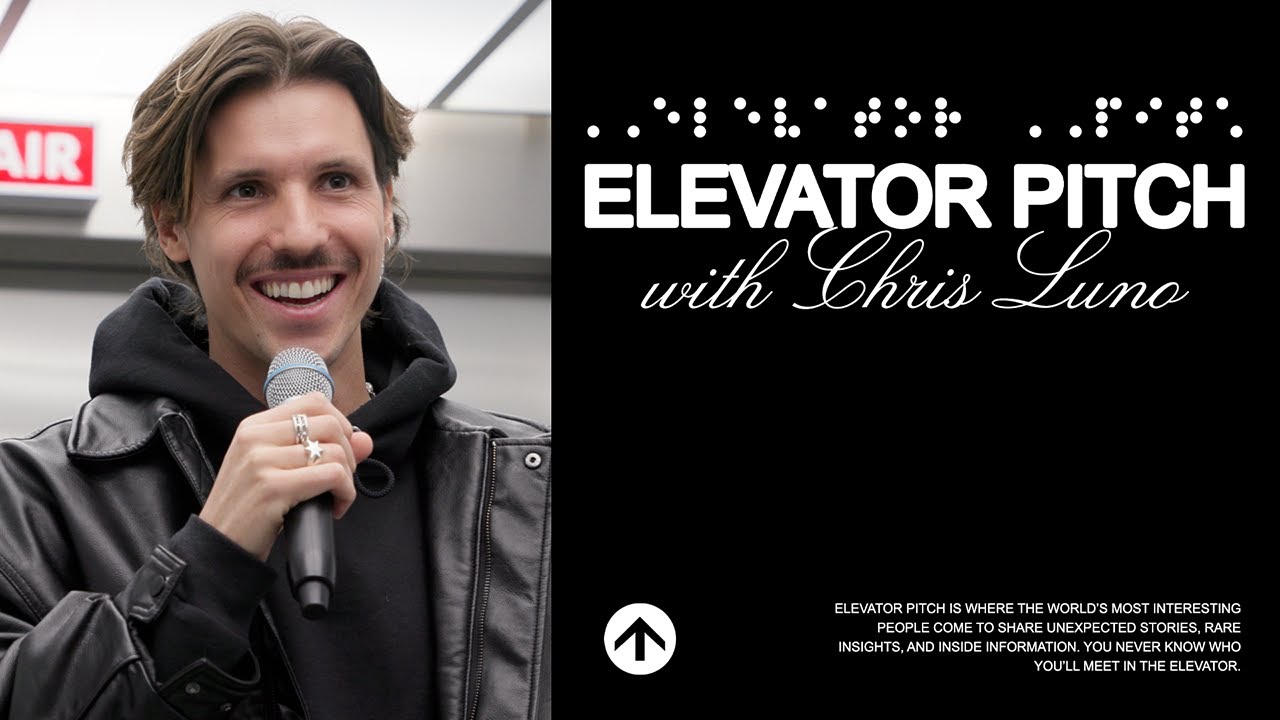 Крис Луно рассказывает о дип-хаусе, мечтах своими руками и целеустремленности | Elevator Pitch