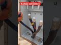 3 phase transformer || 185mm cable #electrical_works #cabletermination #cableinstallation