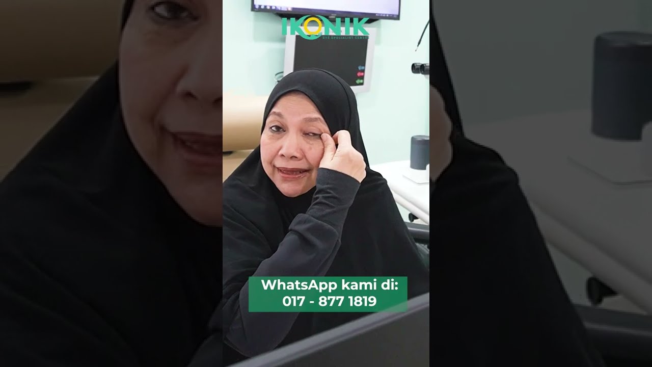 Urut mata selepas rawatan Flapless? | Prof Dr Muhaya | IKONIK