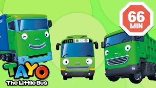 Tayo English Episode | Green Vehicles Compilation | Cartoon for Kids | Tayo Episode Club