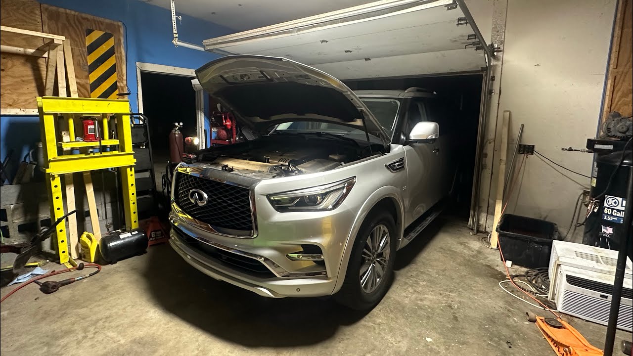 2020 INFINITI QX80 “SUSPENSION” SQUEAK FIX - YouTube