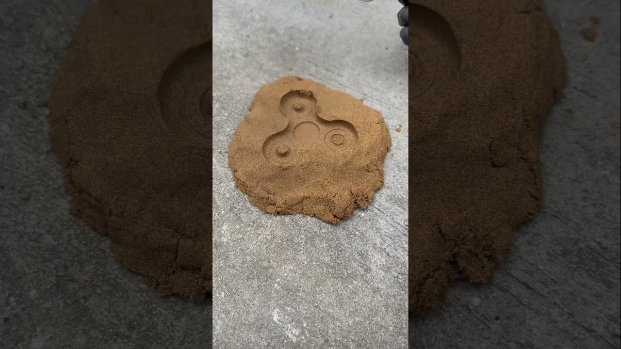 Я сделал спиннер из галлия 