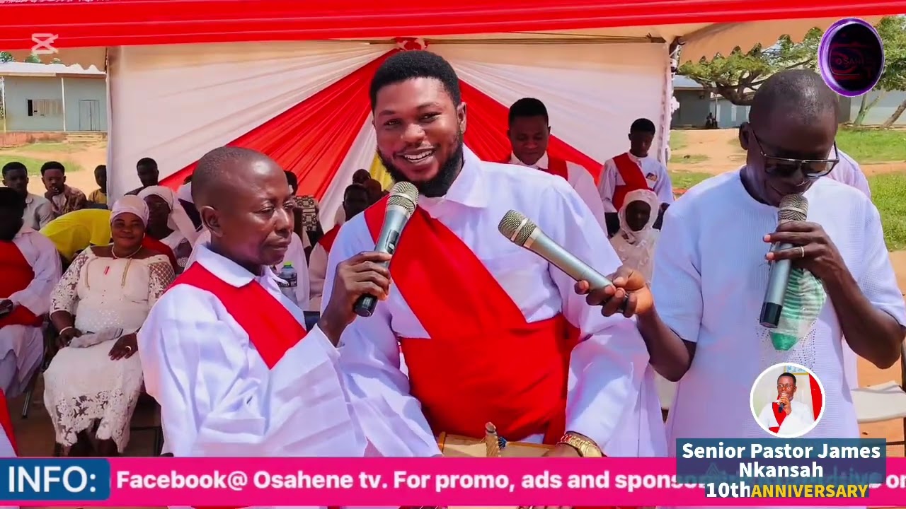 Snr Pastor James Nkansah 10th pastoral Anniversary Celebration 🎉 