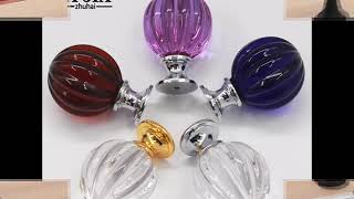 video of glass knobs for cabinet