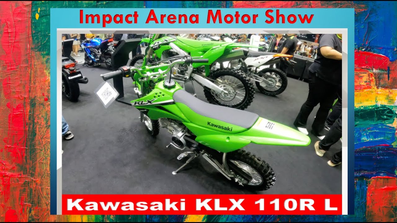 KLX 110R L 2024 with higher seat and ground clearance YouTube