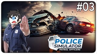 LA GENTE IMPAZZISCE E VENGO INVESTITO DAGLI AUTOMOBILISTI | Police Simulator Patrol Officers - ep.03 screenshot 2