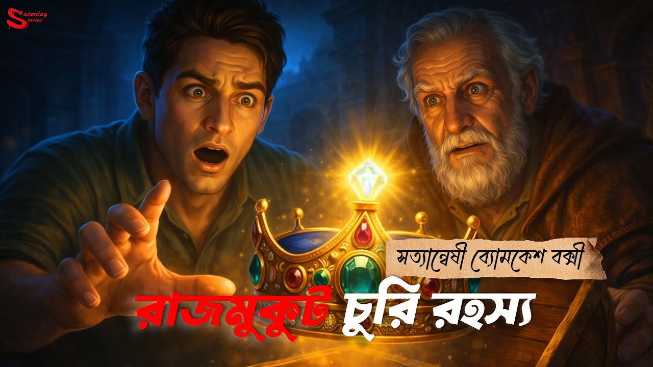 Byomkesh Bakshi |রাজমুকুট চুরি রহস্য| Detective Audio Story | Bengali Audio Story | Sunday Suspense
