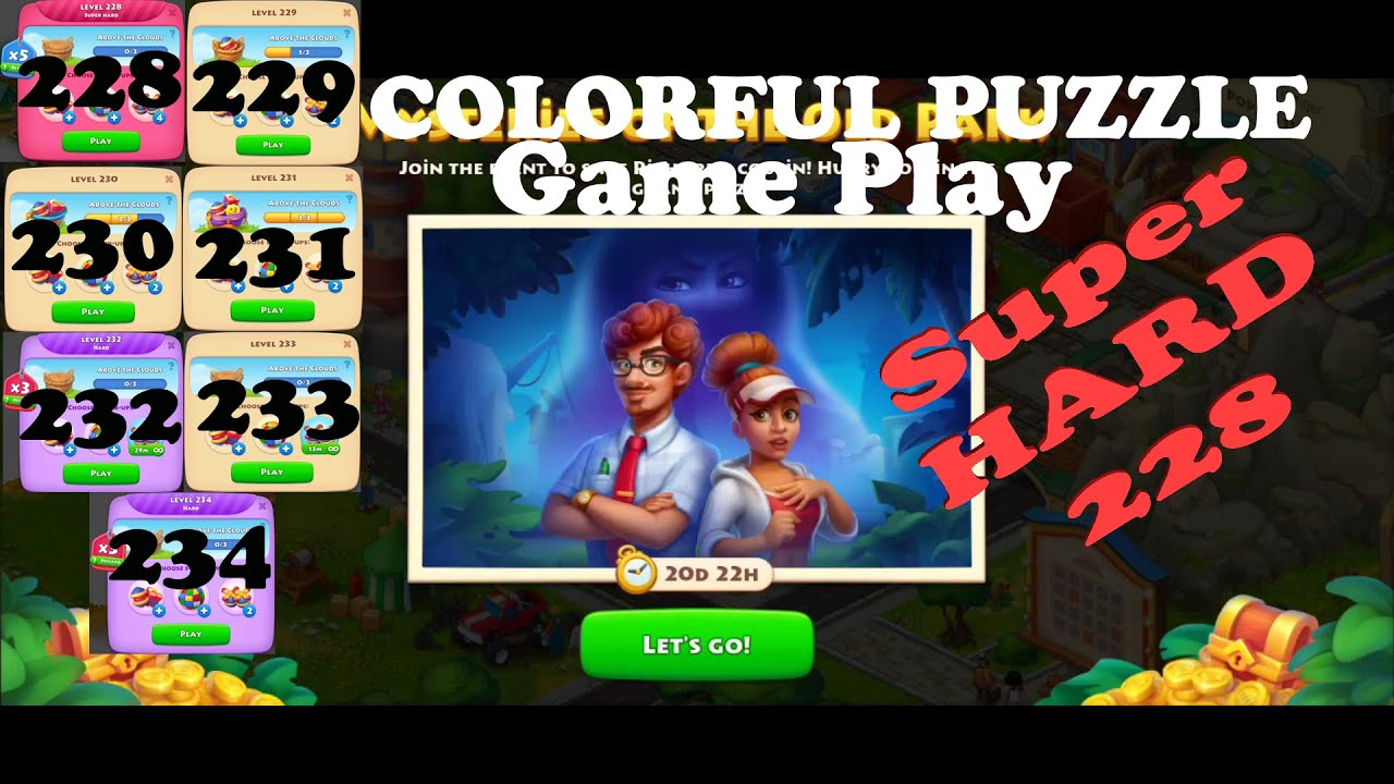 Township Colorful Puzzle Gameplay Level 228 To 234 With SUPER township-colorful-puzzle-gameplay-level-228-to-234-with-super
