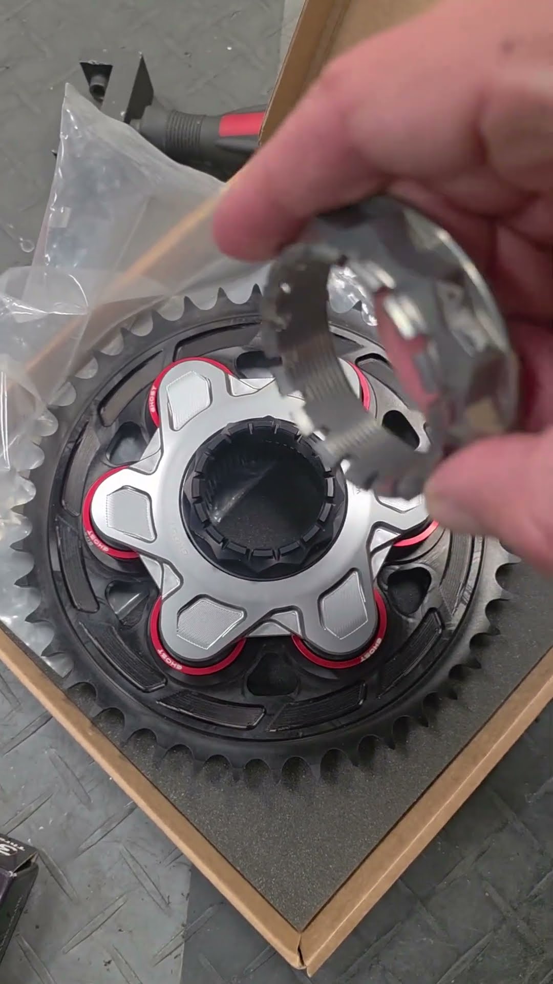 AYM✨ AEM Factory lightweight (and gorgeous) hub flange and quick change